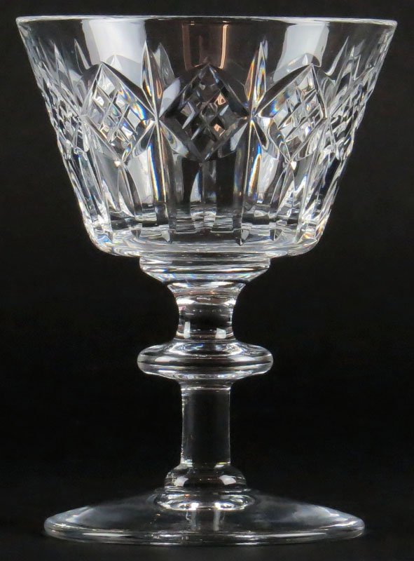 Twelve (12) Pieces of Web Corbett Crystal Stemware.: Twelve (12) Pieces of Web Corbett Crystal Stemware. Good Condition. One Glass Measures 4-1/4 Inches Tall. Shipping $50.00