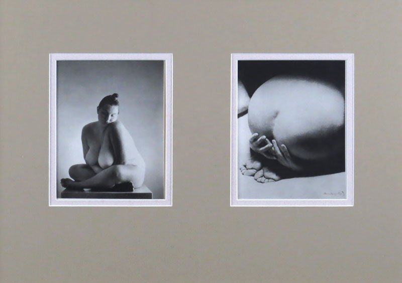 after: Man Ray American (1890-1976) Framed and Matted: after: Man Ray American (1890-1976) Framed and Matted Prints of a Model. Signed within Plate. Very Good Condition. Measures 16-1/2 Inches by 22 Inches. Shipping $65.00