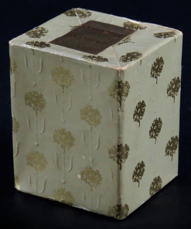 Vintage Never Opened Quadrille Balenciaga 1/4 Ounce: Vintage Never Opened Quadrille Balenciaga 1/4 Ounce Sealed Box. Box Measures 2-1/2 Inches Tall and 2 Inches Wide. Shipping $20.00