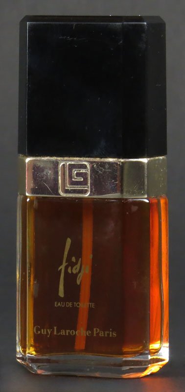 Vintage Guy Laroche Fidji Eau de Toilette Spray Bottle,: Vintage Guy Laroche Fidji Eau de Toilette Spray Bottle, Looks Unused but No Original Box. Signed. Measures 3-7/8 Inches Tall. We Will Not Ship This Item In-House Due to Postal Regulations, But Would b
