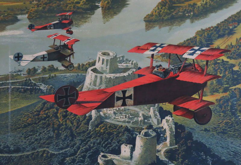 Merv Corning American-California (1926-2006) Limited: Merv Corning American-California (1926-2006) Limited Edition Lithograph "Manfred von Richthofen" Signed Lower Right, Titled Lower Center and Limited Edition AP 15/20 Lower Left. Good Condition. Frame