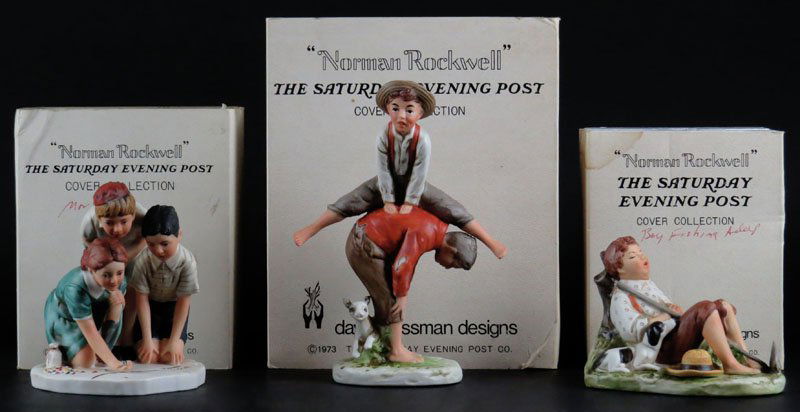Three (3) Items Including: Norman Rockwell Porcelain (1 of 1)