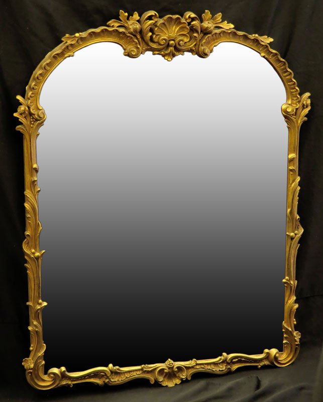 Mid Century Decorative Arts, Inc. Wood and Gesso Shell (1 of 1)