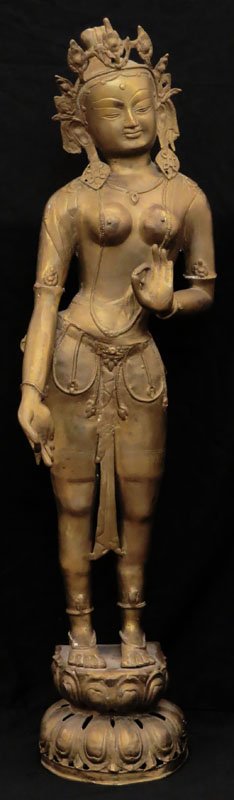 Large Thai Bronze Shiva Sculpture. Unsigned. Something (1 of 1)