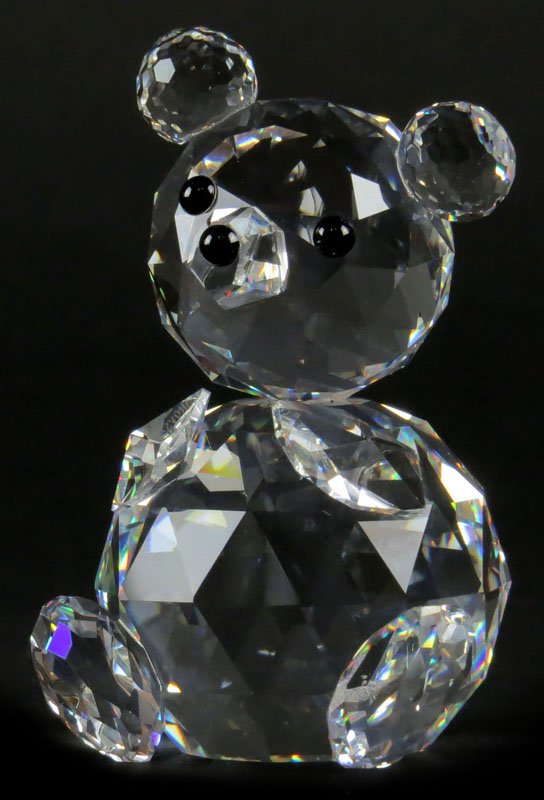 Swarovski Crystal Bear Figure #075 in Original Box. (1 of 1)