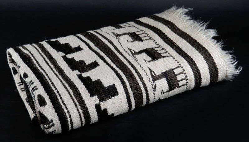 Peruvian Woven Rug. Unsigned. Good Condition. Measures (1 of 1)