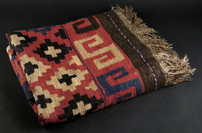 Possibly Peruvian Woven Rug. Unsigned. Good Condition. (1 of 1)