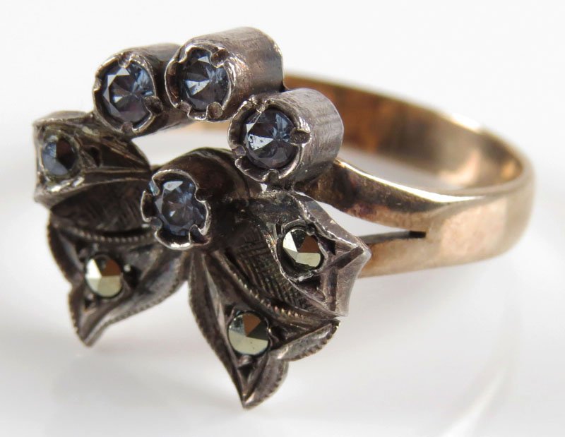 Antique Victorian Yellow Gold, Sterling Silver, Light (1 of 1)