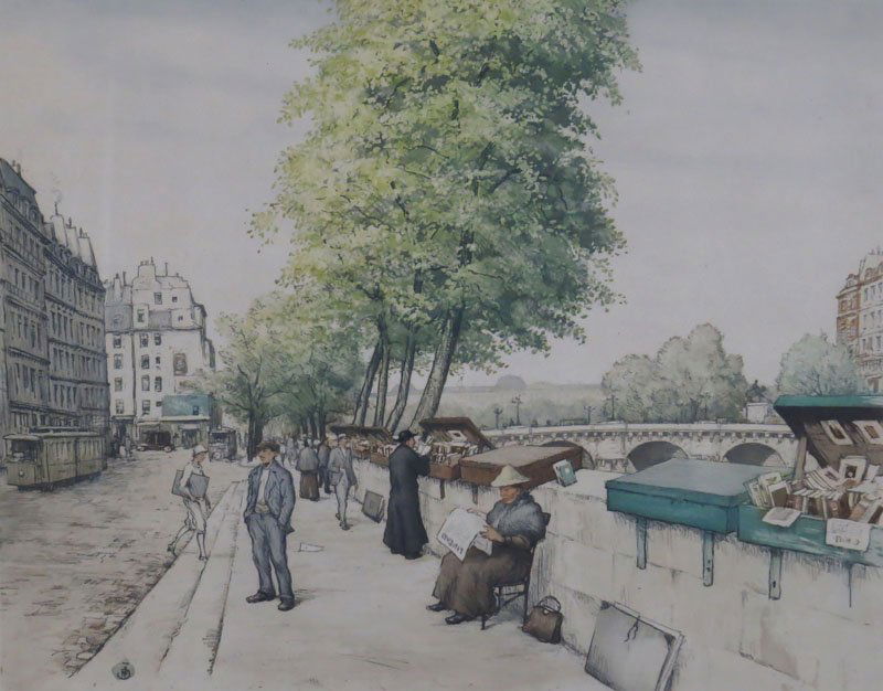 TavÄ·k Frantisek Simon Czech (1877-1942) Hand Colored (1 of 1)