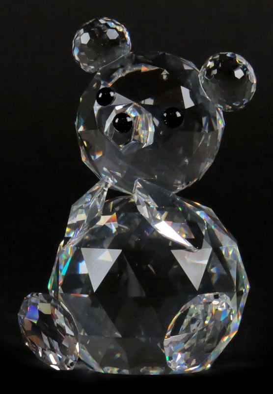 Swarovski Crystal Bear Figure #075 in Original Box. (1 of 1)