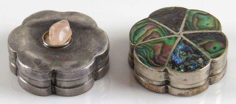 Elm Icuala Mexico Miniature Sterling Silver and Abalone (1 of 1)