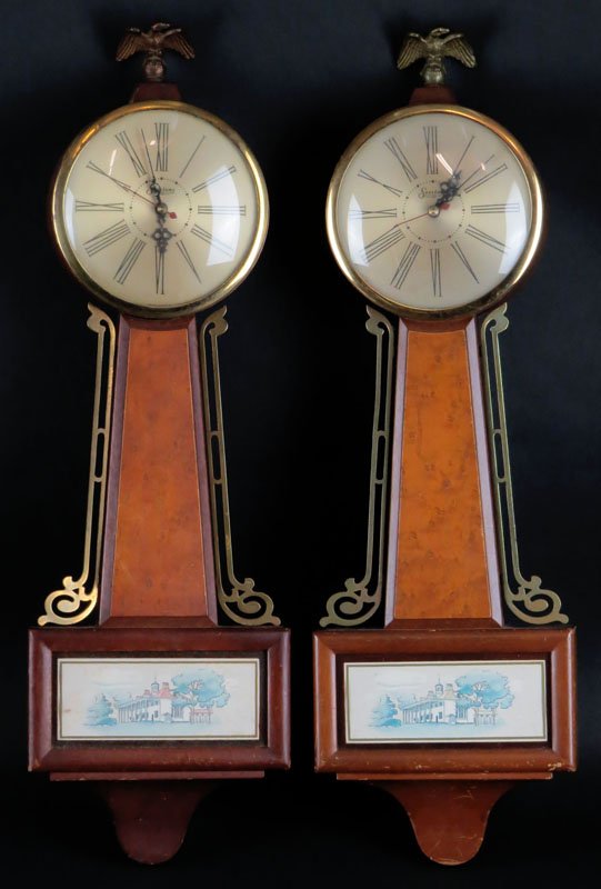 Two (2) Vintage Sessions Cape Cod Banjo Electrical Wall (1 of 1)