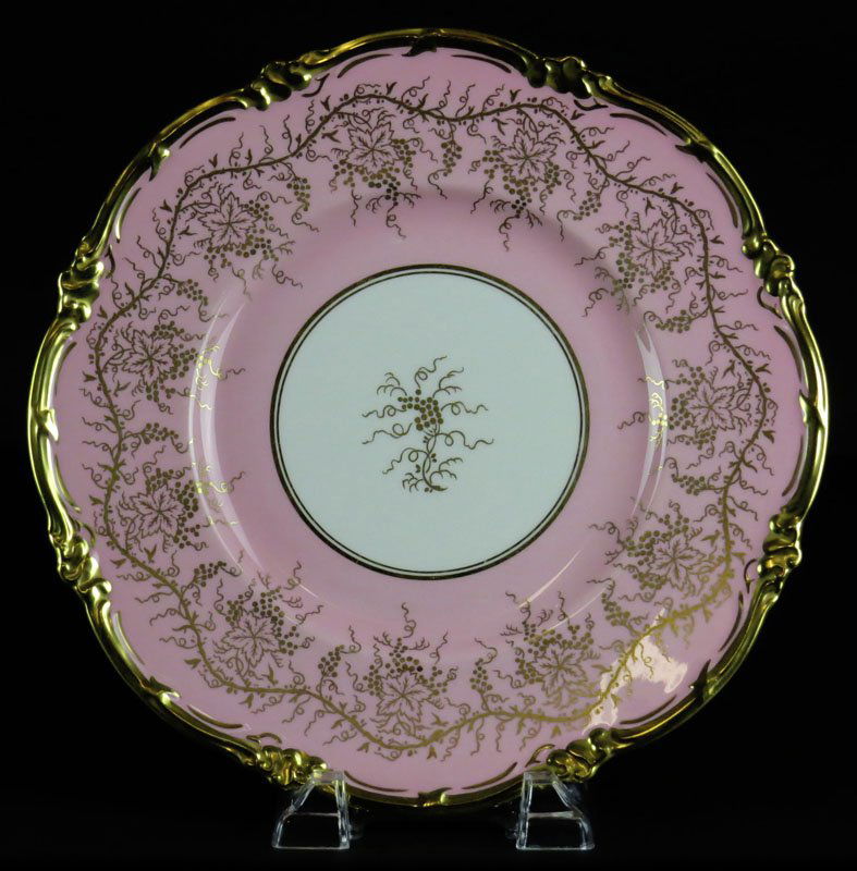 Twelve (12) Royal Cauldon England Porcelain Dinner (1 of 1)