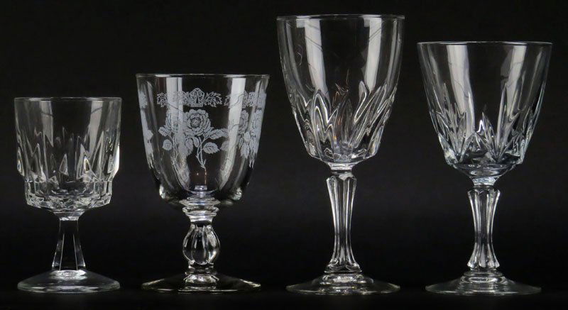 Miscellaneous Box Lot of Mostly Crystal and Glass (1 of 1)