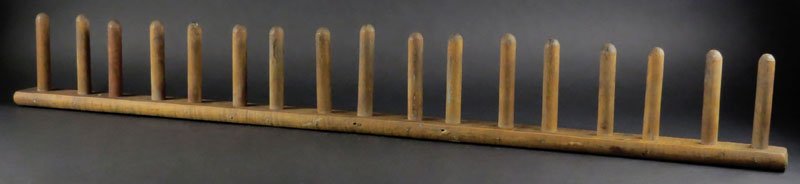 Primitive Wooden Farm Implement or Wall Mounted Rack? (1 of 1)