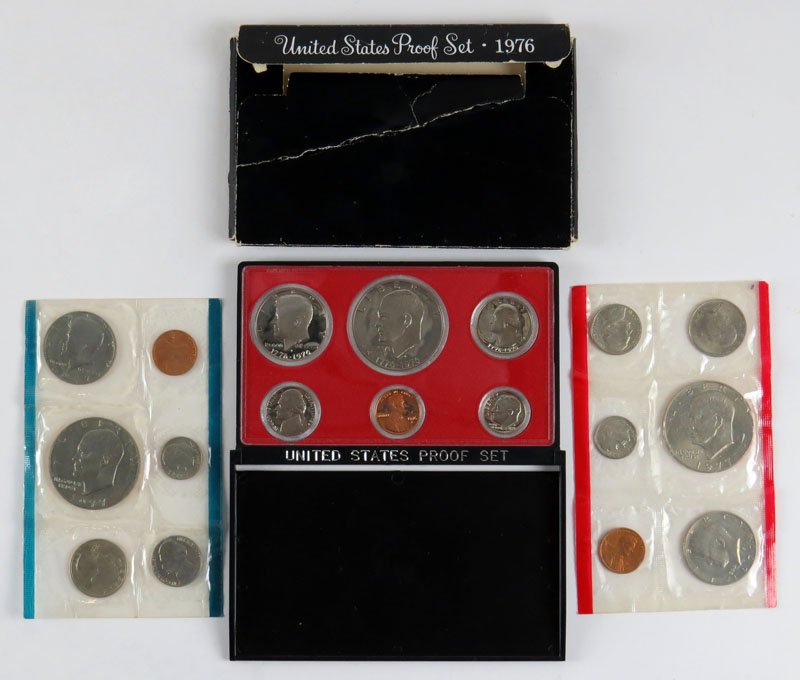 1976 US Proof Set with Original Box together with Two (1 of 1)