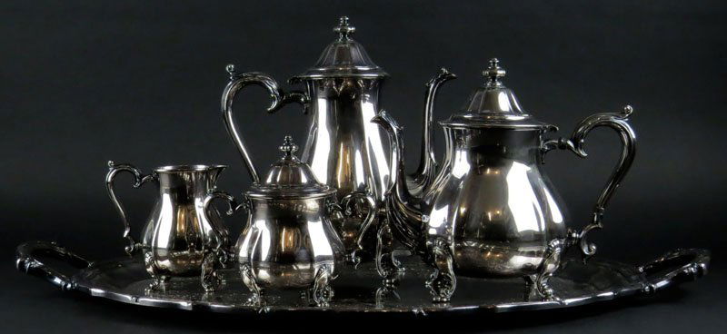 International Silver Company Five (5) Piece Silverplate (1 of 1)