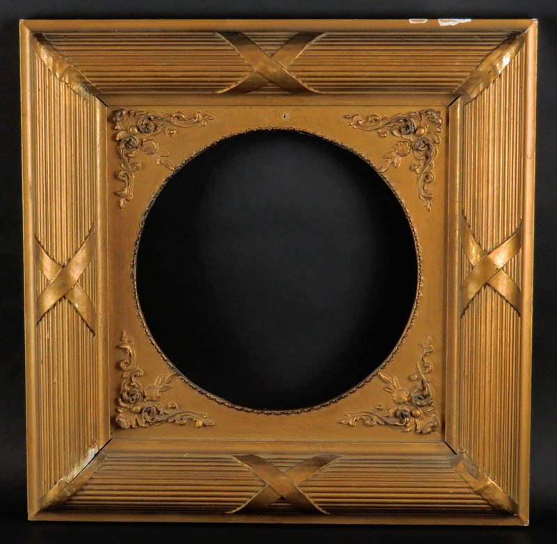 Early Mid-Twentieth Century Carved Gilt Wood Gesso (1 of 1)