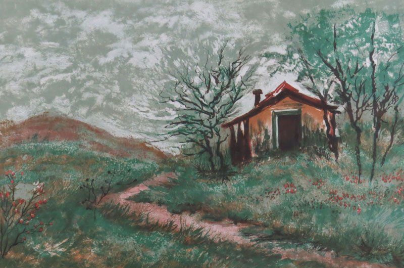 20th Century Limited Edition Lithograph "Landscape with (1 of 1)