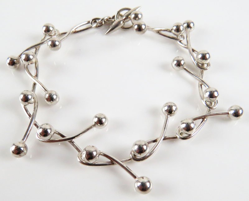 Sterling Silver Bracelet. Signed 925. Good Condition. (1 of 1)