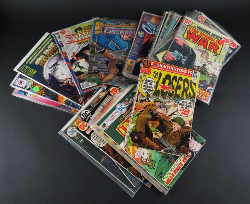 Collection of Nine (9) Star Spangled War Comic Books (1 of 1)