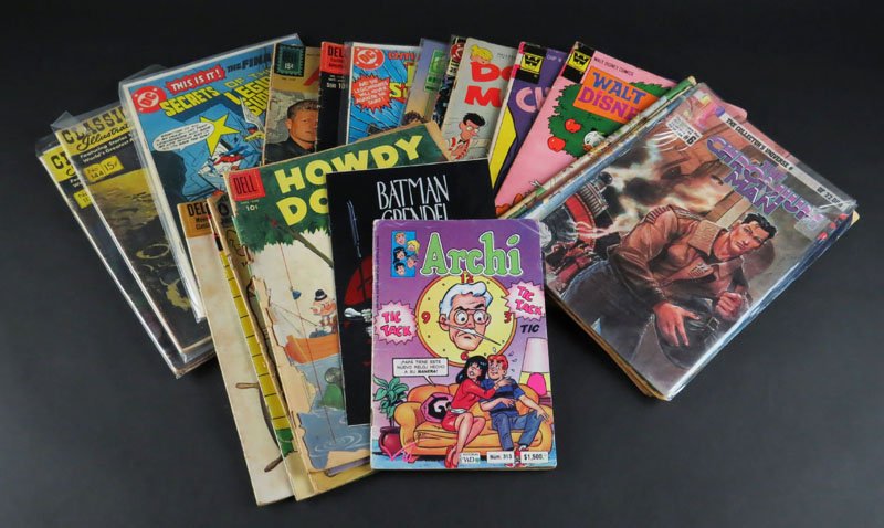 Twenty Four (24) Various Mostly Vintage Comic Books and (1 of 1)