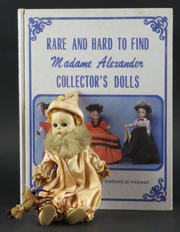 Rare 1956 Madame Alexander Pierrot Clown and Dog. (1 of 1)
