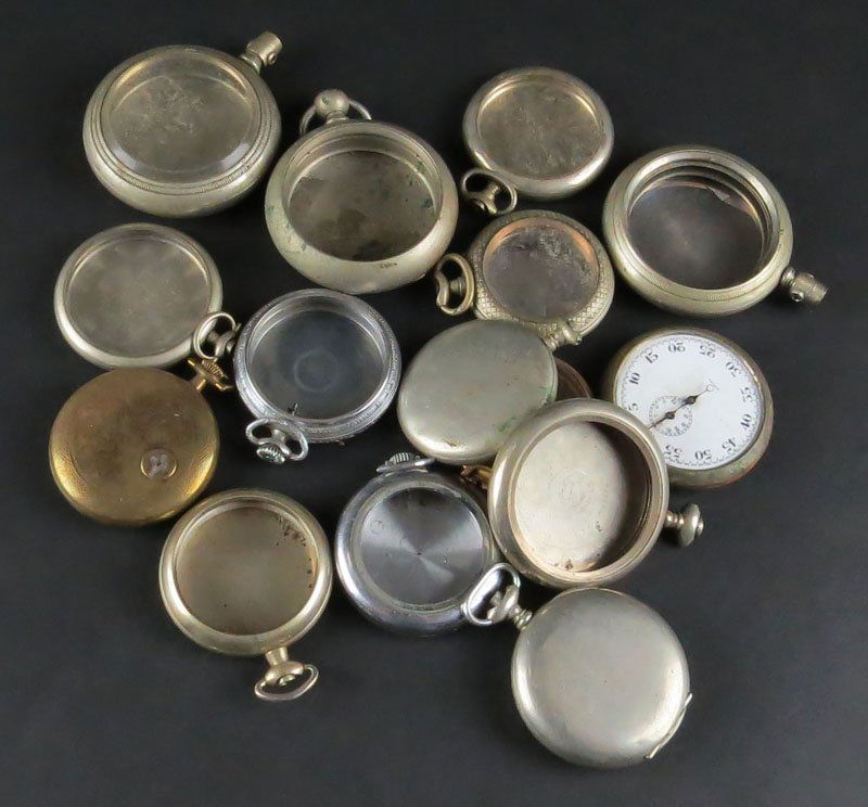 Tray Lot of Silverplate and Base Metal Vintage or Older (1 of 1)