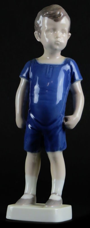 Bing and Grondahl Denmark Porcelain Kai Boy Figurine (1 of 1)