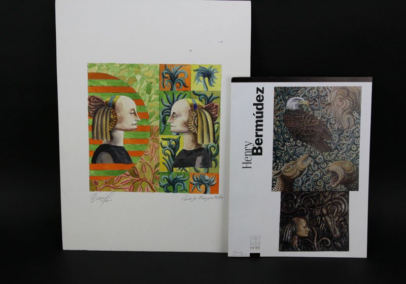 Henry Bermudez Venezuelan (20th Century) Watercolor on (1 of 1)