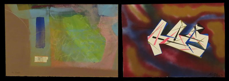 Two (2) Contemporary Paintings One Signed Nick Botez (1 of 1)