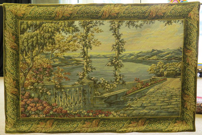 Large Modern Wall Hanging Tapestry. Good Condition. (1 of 1)