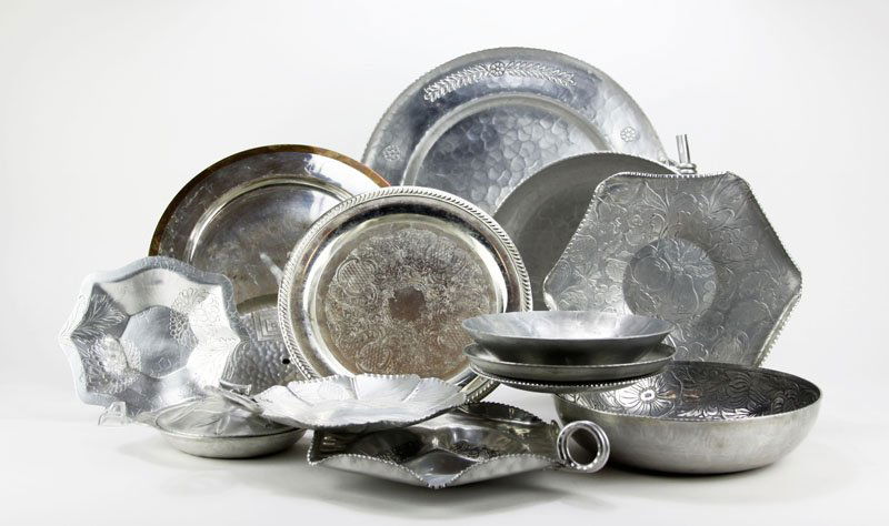 Box Lot of Assorted Pewter Items. Shipping $50.00 (1 of 1)