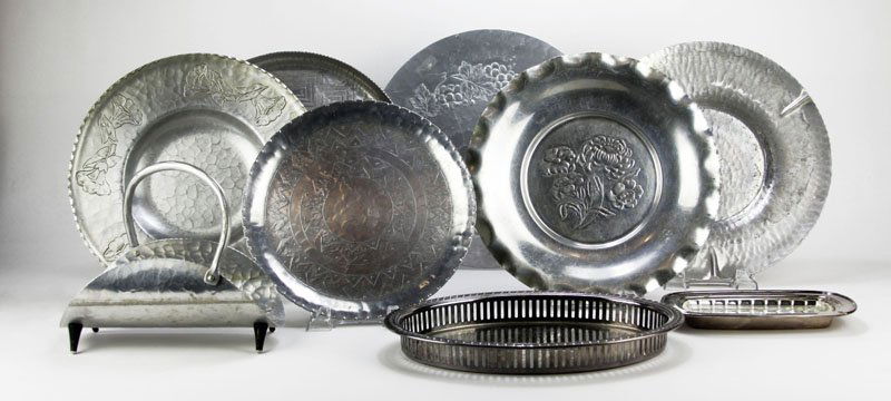 Box Lot of Assorted Pewter Items. Shipping $50.00 (1 of 1)