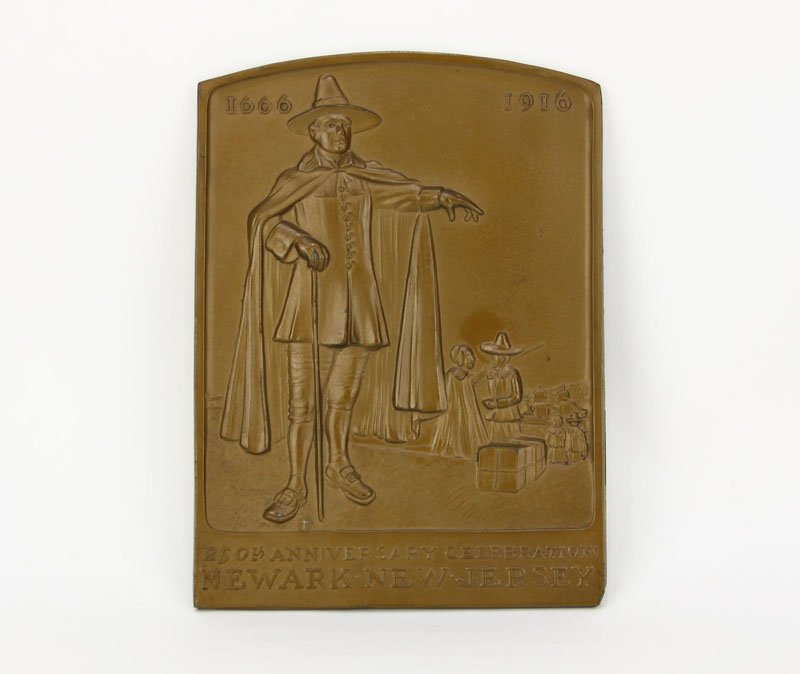 Art Metal Works, Newark New Jersey Bronze Plaque