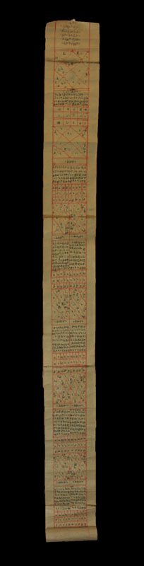 Old Far Eastern Calligraphy Scroll. Good Condition. (1 of 1)