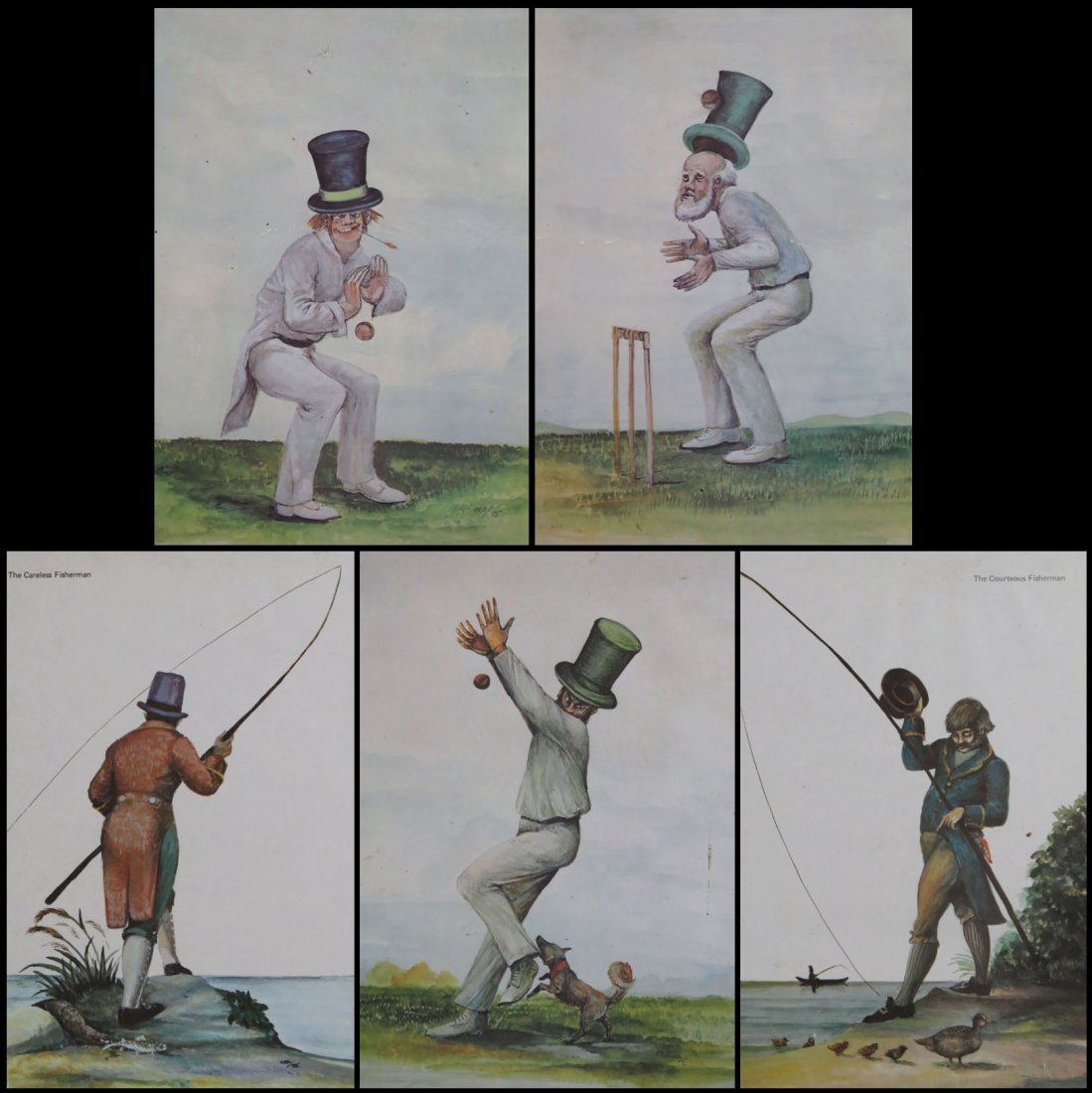 Norman Orr Scottish Collection of Five (5) Prints (1 of 1)