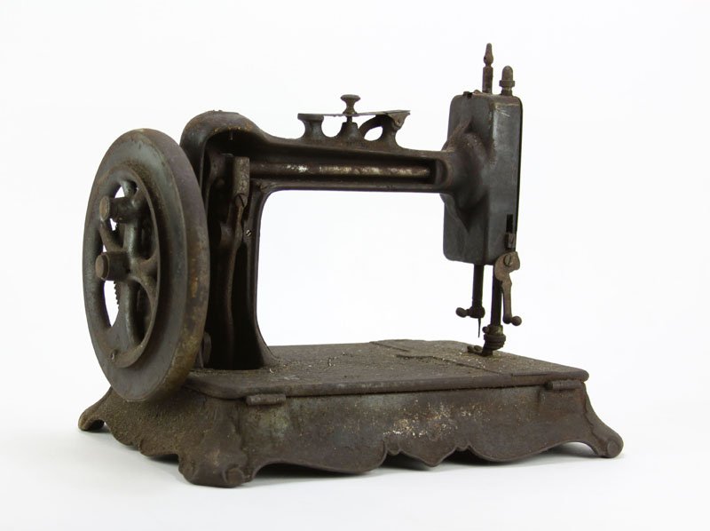 Very Old Sewing Machine. Rough Condition. Measures 12 (1 of 1)