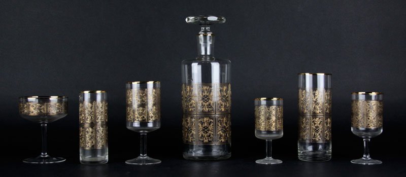 Sixty Six (66) Piece 1960\'s Italian Murano Glass (1 of 2)