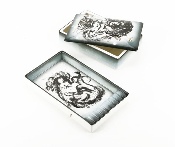 Two (2) Sascha Brastoff Pottery Pcs. Includes Trinket (1 of 1)