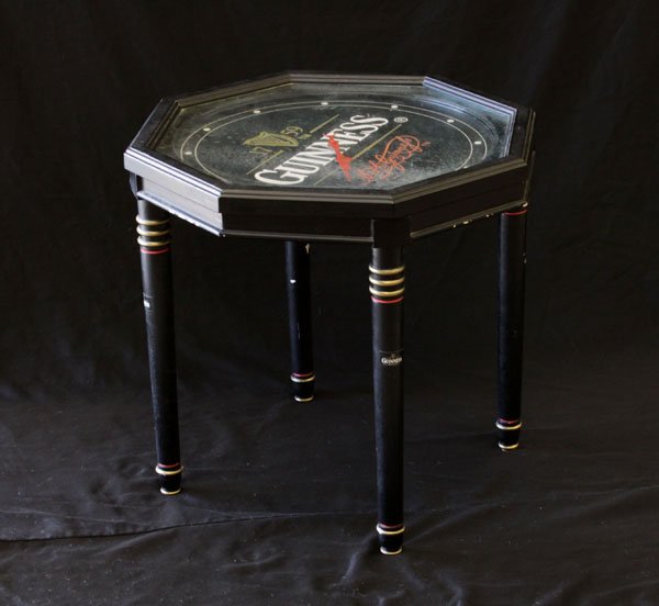 Guinness Advertising Clock Table. Working Condition. (1 of 1)