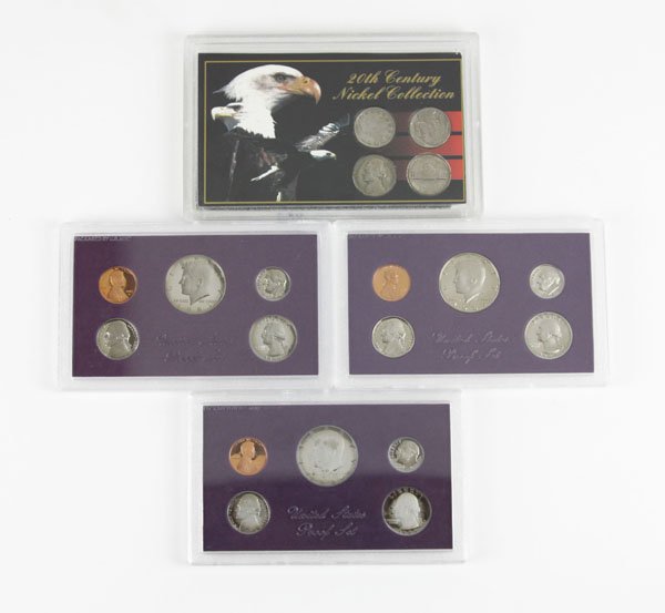 Four (4) United States Collectors Encased Coins. (1 of 1)