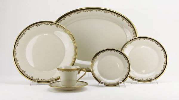 Gorgeous Lenox "Eclipse" China Service For Twelve (12) (1 of 1)