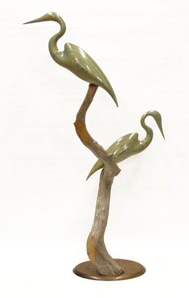 Large George Edenfield Floor Standing Wooden Sculpture (1 of 1)