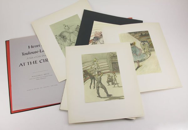 1967 Toulouse-Lautrec Facsimile Reproductions of  "At (1 of 1)