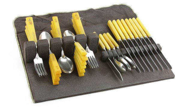 Lot of Vintage Bakelite Handled Silverware Set. Good (1 of 1)