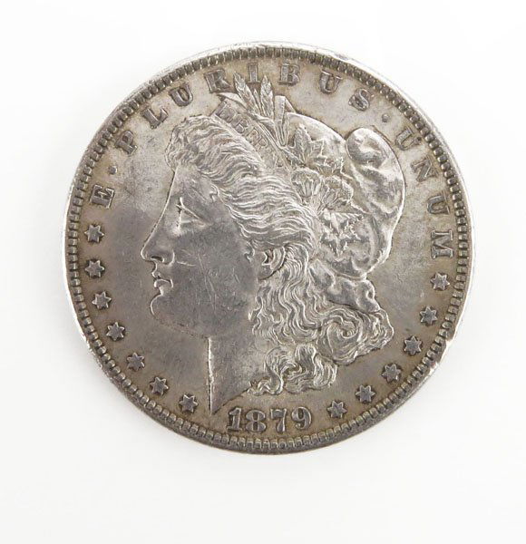 1879 U.S. Morgan Silver Dollar. Tarnished or else Good (1 of 1)