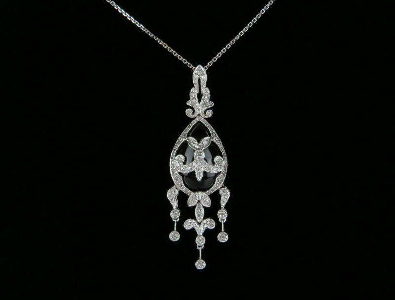 14 Karat White Gold, 0.66 Carat Diamond (1 of 1)