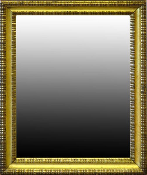 Antique Gilded Carved Wood Mirror. Unsigned. Minor (1 of 1)