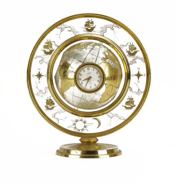 Angelus Brass 8 Day-Time  Barometer, Hydrometer, and Th (1 of 1)